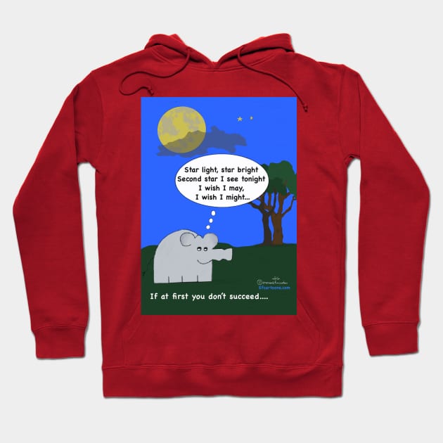 Wishing Hoodie by Enormously Funny Cartoons